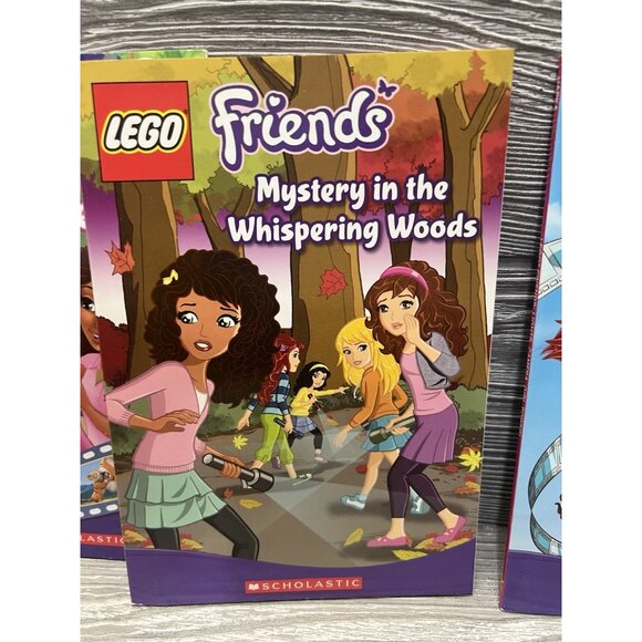 Lego Friends Chapter Books Set of 3 Scholastic Paperbacks Girl Power Jungle - Picture 3 of 9